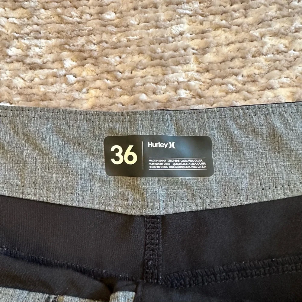 Hurley Black Board Swim Shorts